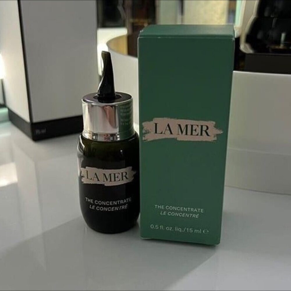 2 packs La mer the concentrate serum 15ml travel